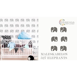 farvekort maleskabelon ELEPHANTS 527.jpg